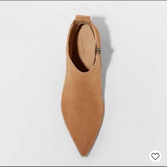 Women's Kennedy Cognac colored Ankle Boots - Universal Thread Size 9.5 - Picture 2 of 6